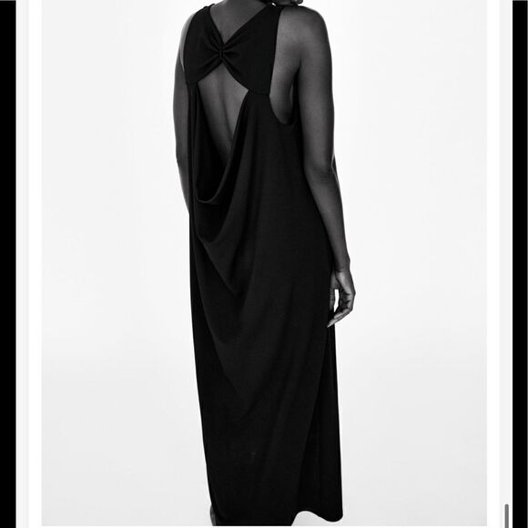 NWT Zara Long Pleated Dress - Picture 14 of 15